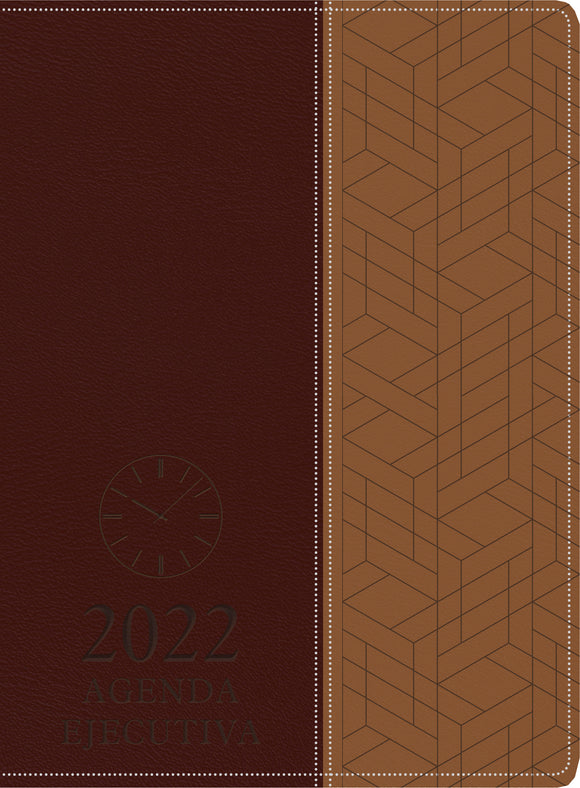 Agenda Ejecutiva Tesoros de Sabiduría 2022 leather (marrón)
