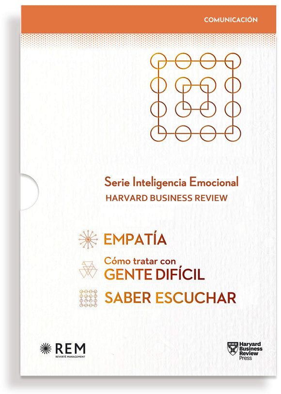 Serie Inteligencia Emocional HBR. Estuche 3 Vols.: Cómo tratar con Gente Difícil, Empatía, Saber Escuchar