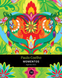 Agenda Paulo Coelho 2022 - Cartoné: Momentos (floral)