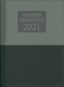 Tesoros de Sabiduría Ejecutiva: Agenda 2021 (Leather) Gris