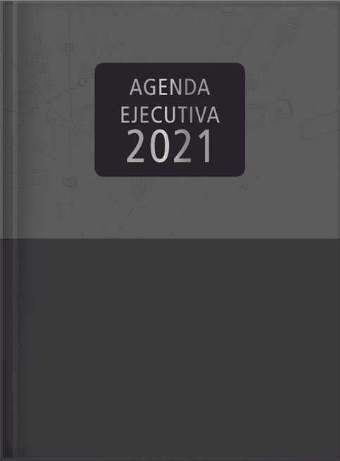 Tesoros de Sabiduría Ejecutiva: Agenda 2021 (Flexi) Gris