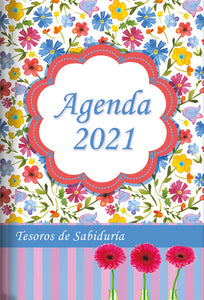 Tesoros de Sabiduría: Agenda 2021 (Hardback) Azul